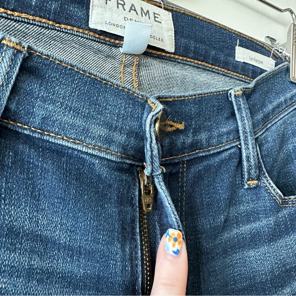 FRAME • Le Garçon West Drive Straight Leg Boyfriend Jeans - Picture 7 of 9